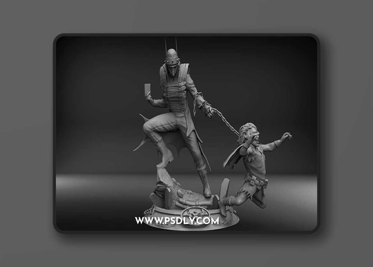 Batman Who Laughs – 3D Print Model