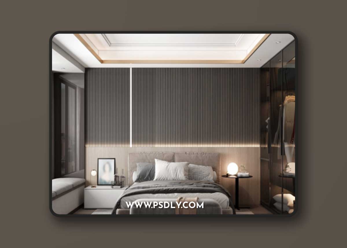 Bedroom Interior Model By Huy Hieu Lee