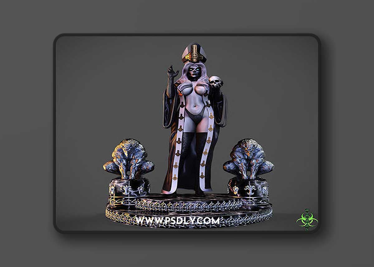 Biobreed Studios - Lady Death – 3D Print Model