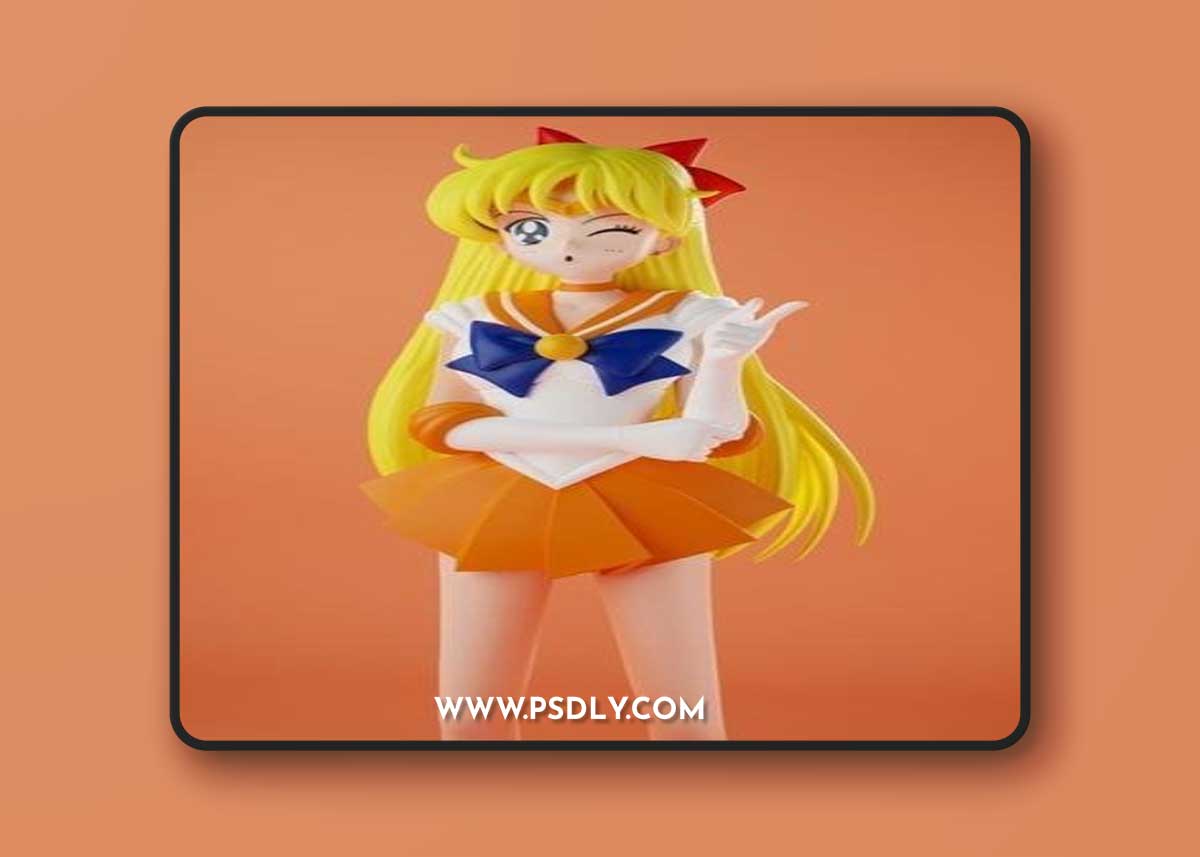 Blue Spray - Sailor Venus – 3D Print Model