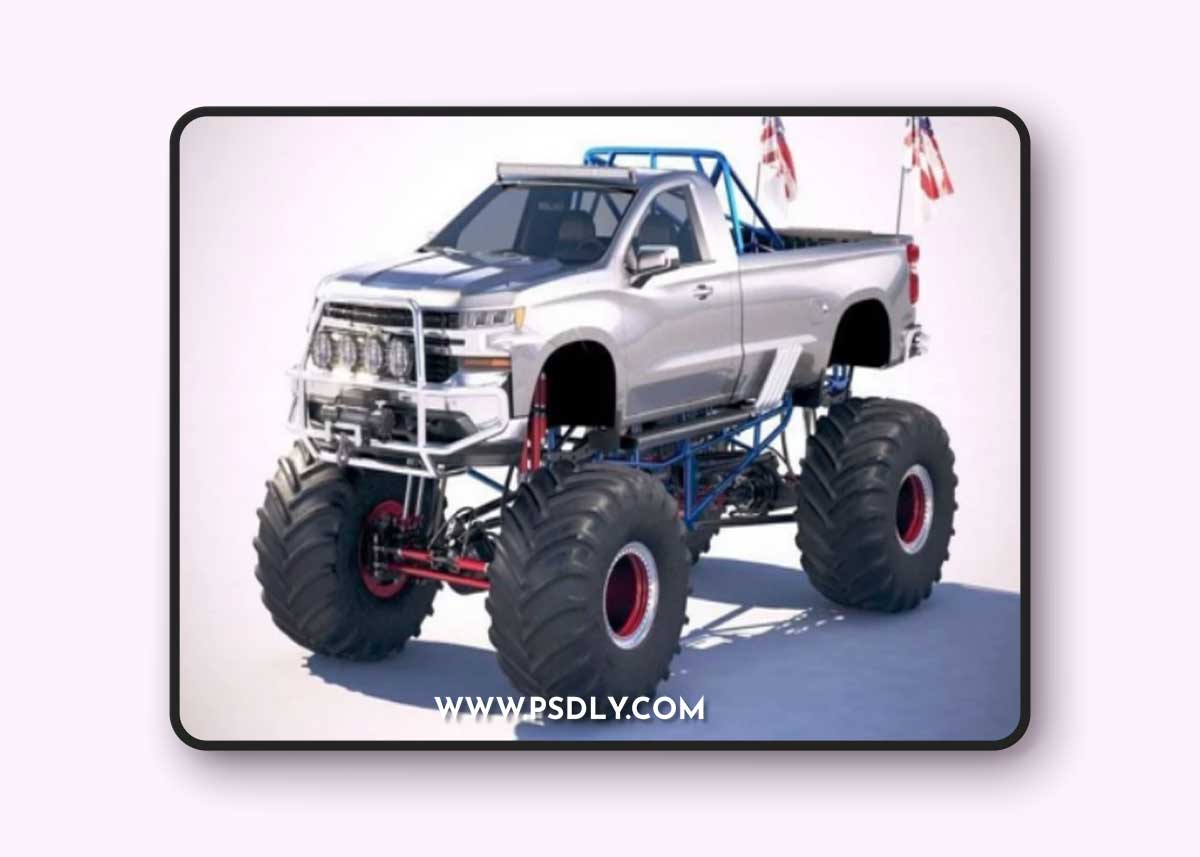 Chevrolet Silverado Monster Truck 2019