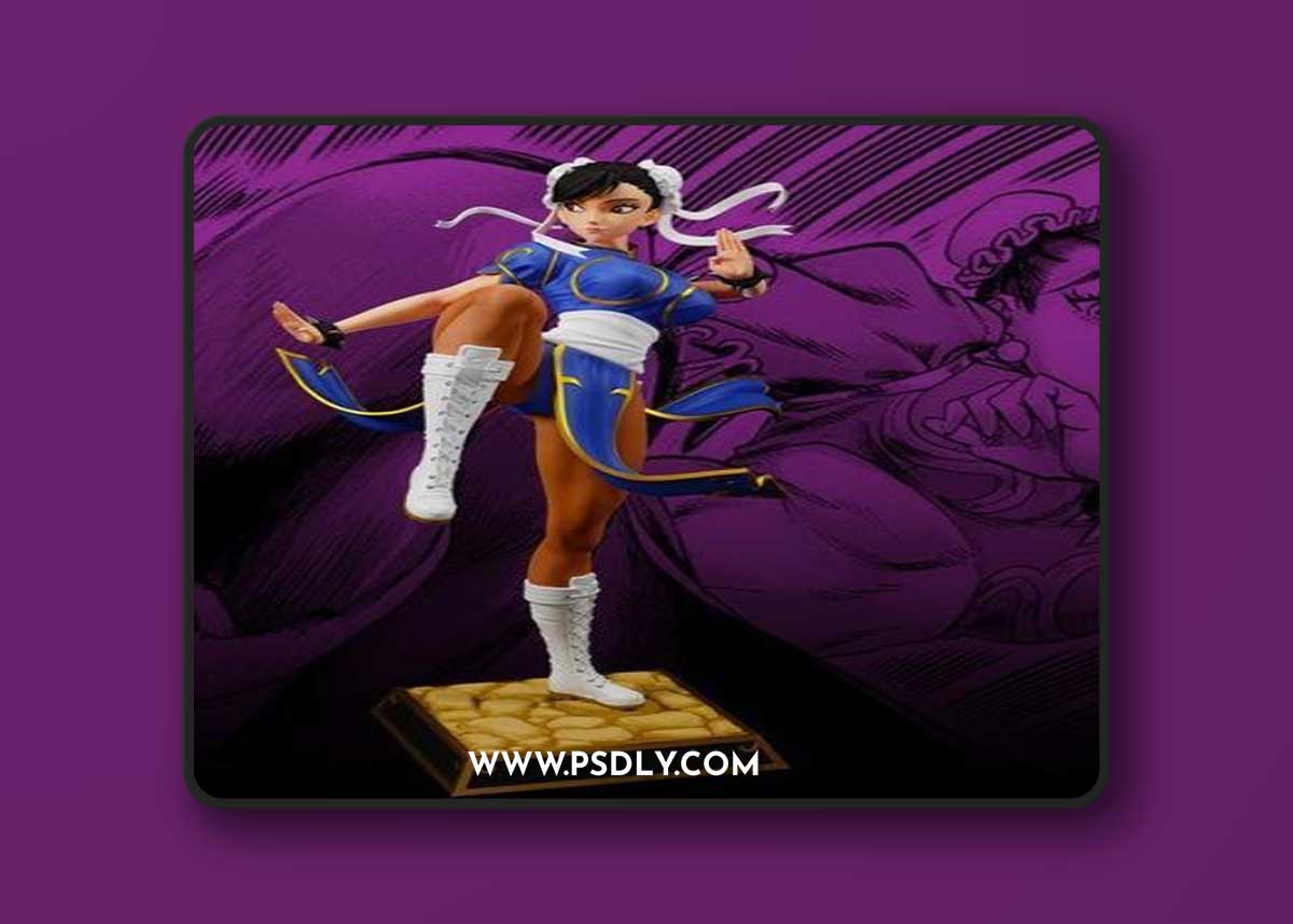 Chun-Li by Gabriel Meyer – 3D Print Model
