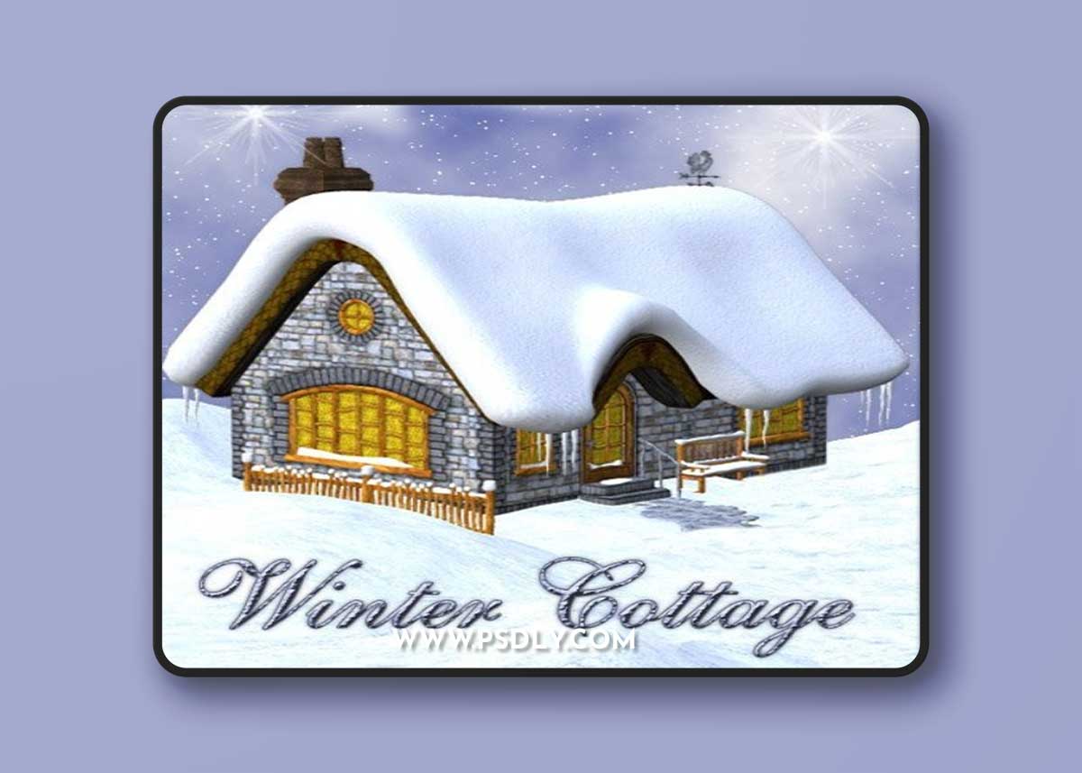 Daz3D Winter Cottage