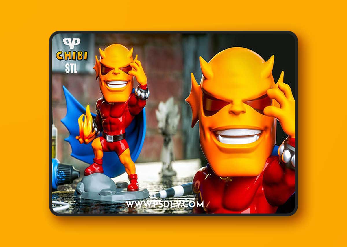 Etrigan the Demon Chibi – 3D Print Model