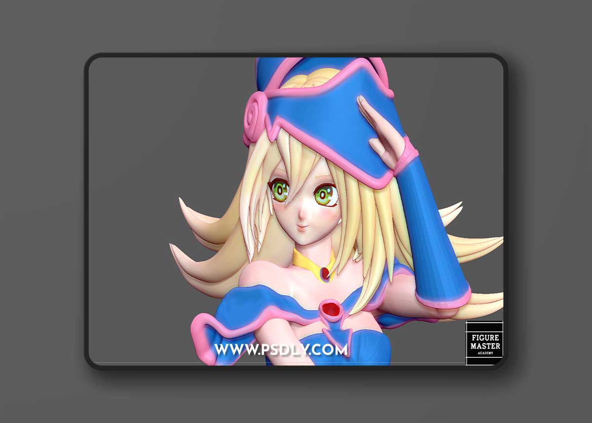 Figuremaster - Dark Magician Girl 4 – 3D Print Model