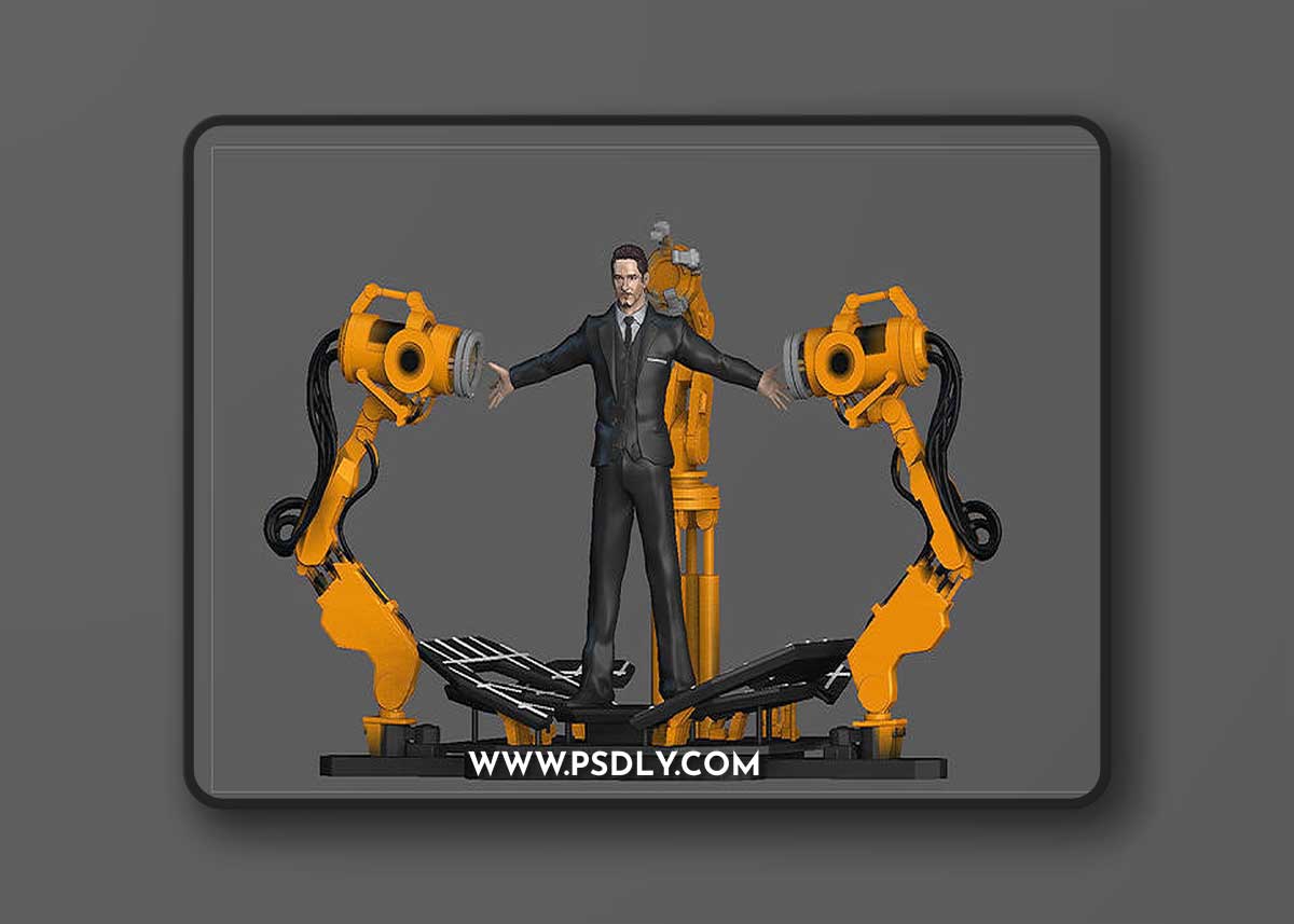 Figuremaster - Ironman Gantry Tony Stark – 3D Print Model