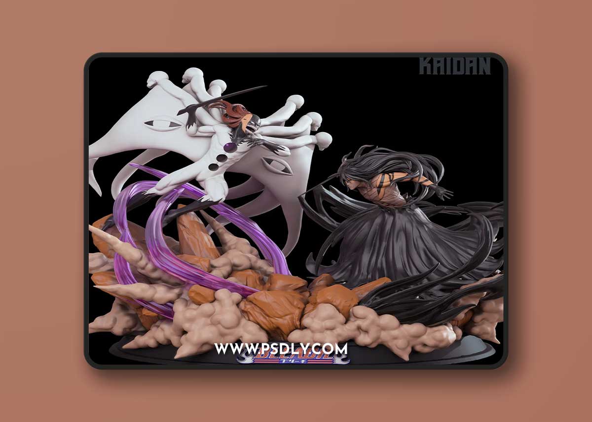 Kaidan Aizen vs Ichigo by Kaiden – 3D Print Model