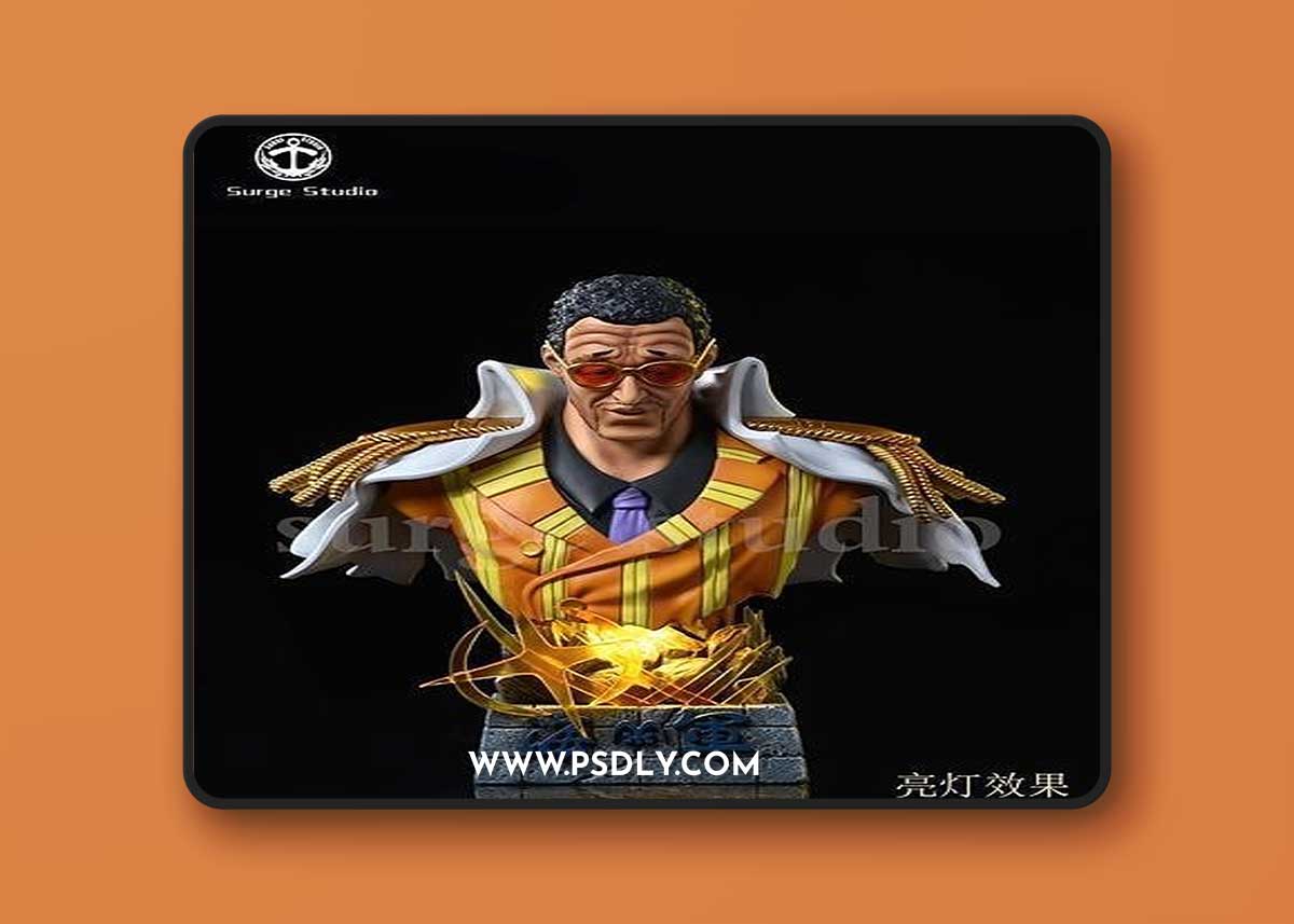 Kizaru One piece Bust – 3D Print Model