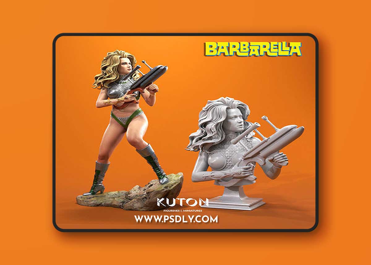 Kuton - Barbarella – 3D Print Model