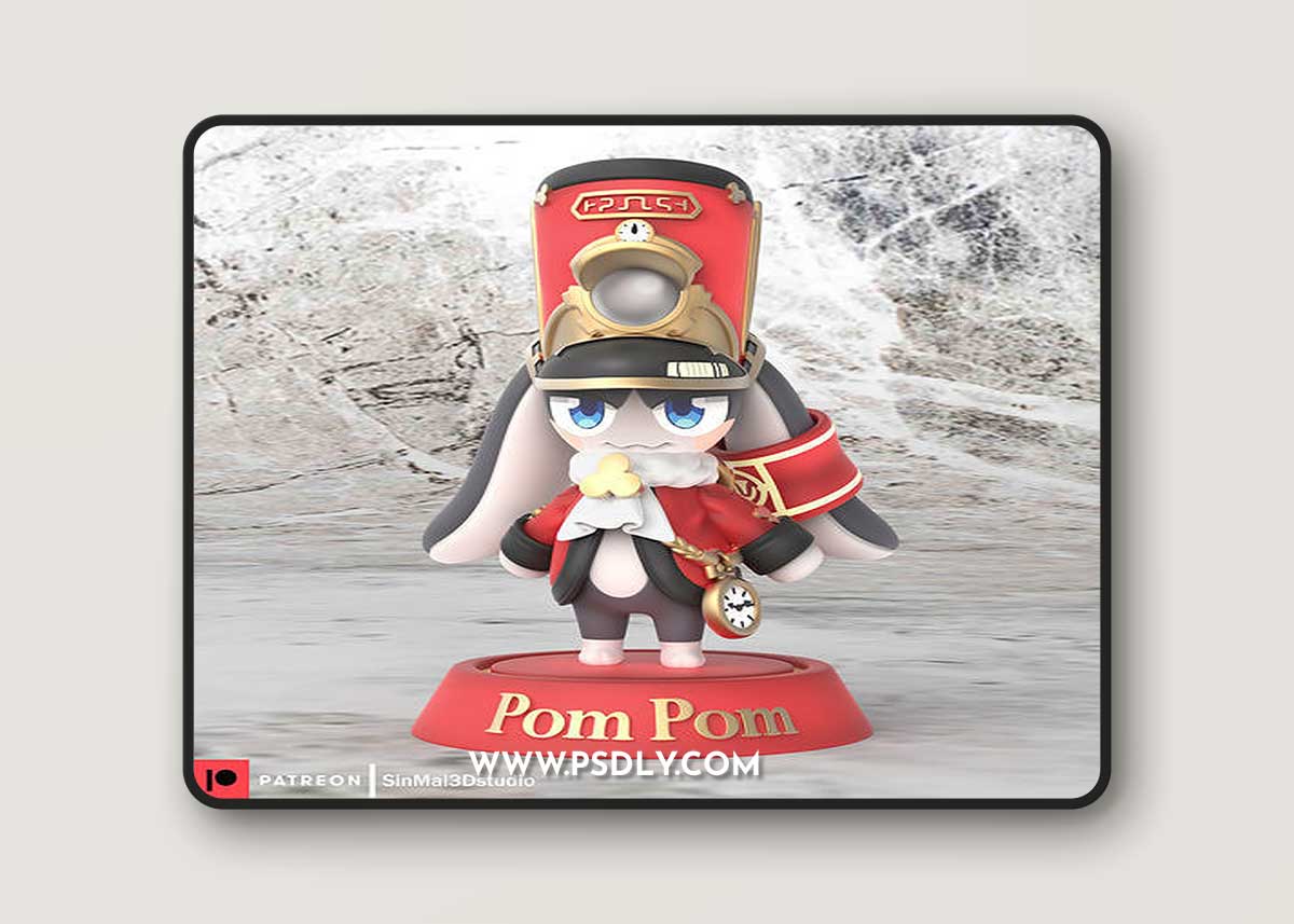 PomPom – 3D Print Model