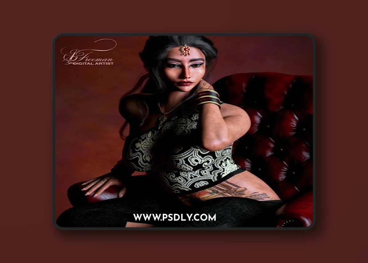 Renderosity Aashvi for G9F