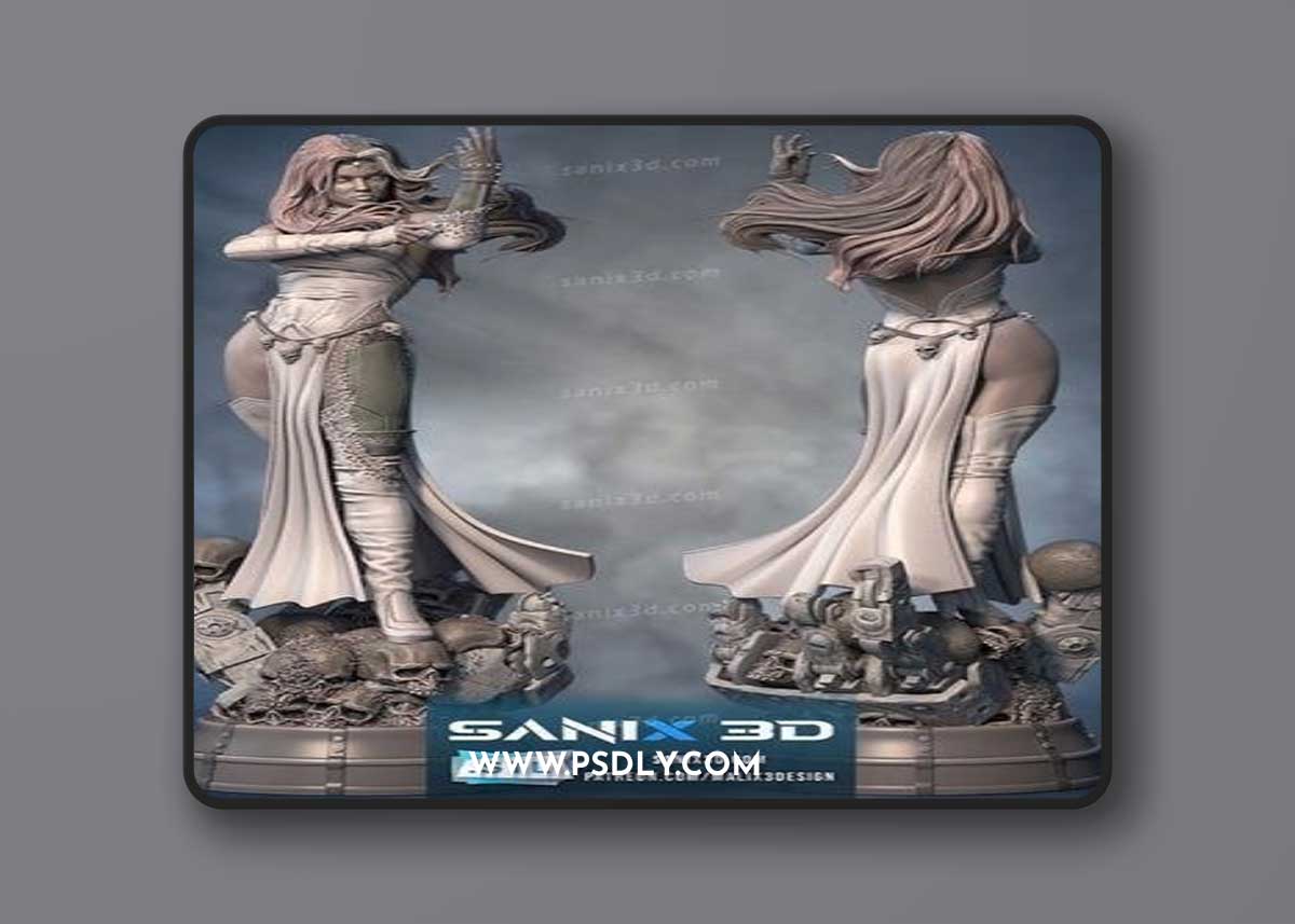 Sanix - Mystique (X-Men) – 3D Print Model