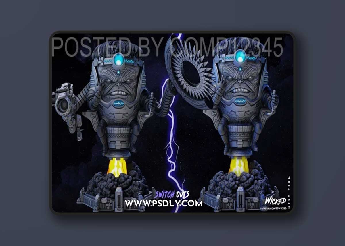 WICKED - Modok Sculpture – 3D Print Model