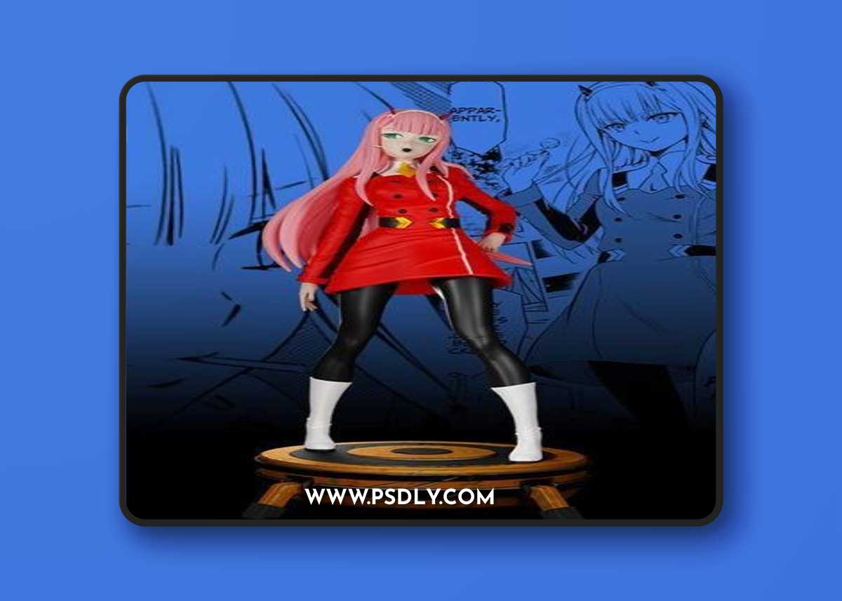 Zero Two by Gabriel Meyer – 3D Print Model