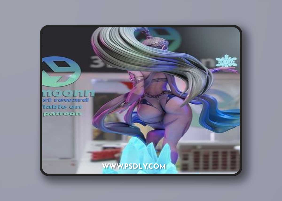 3Dmoonn - Shiva Final Fantasy – 3D Print Model
