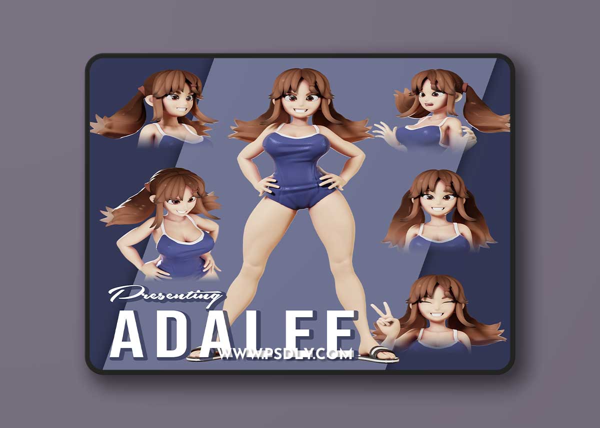 AmarilloArts - Ada – 3D Print Model