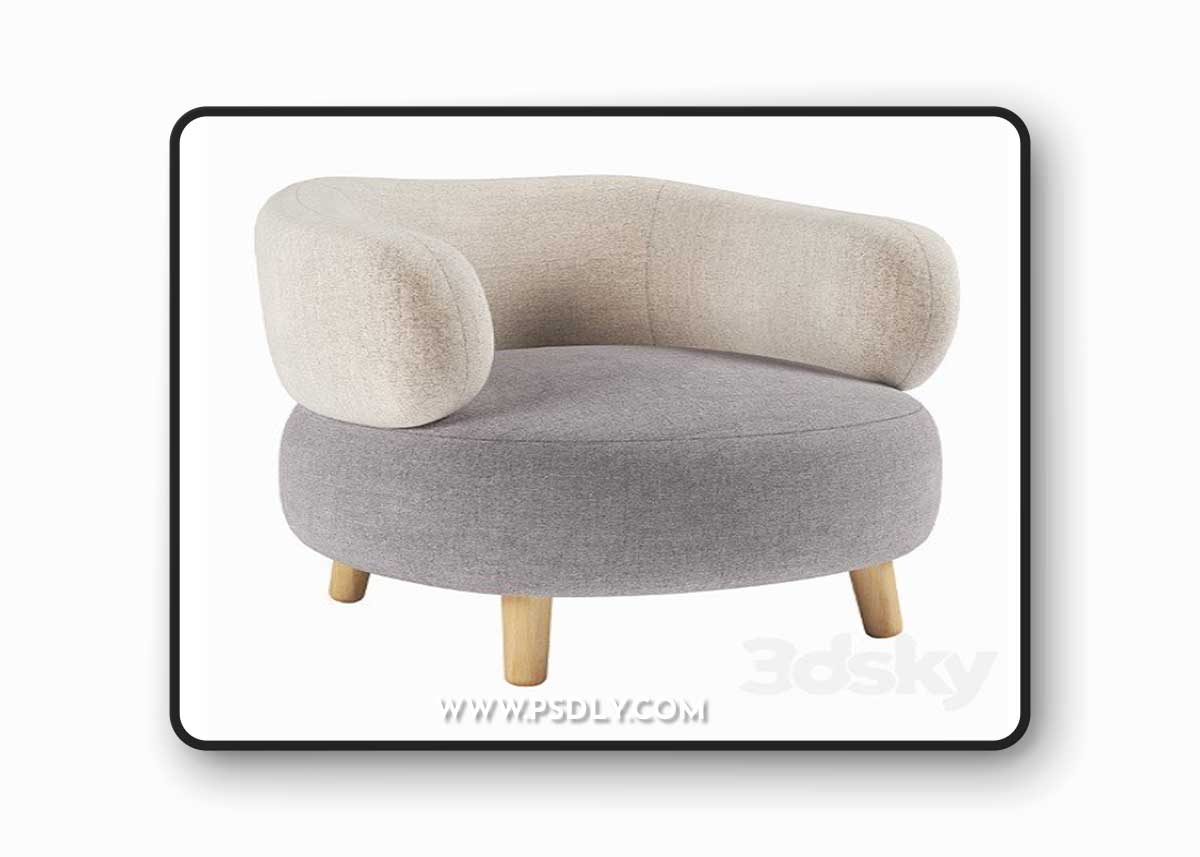 Armchair La Forma Luisa