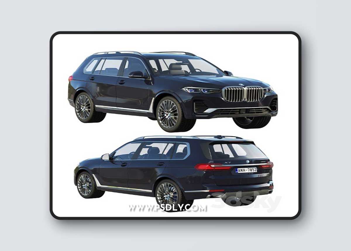 BMW X7 3D Model
