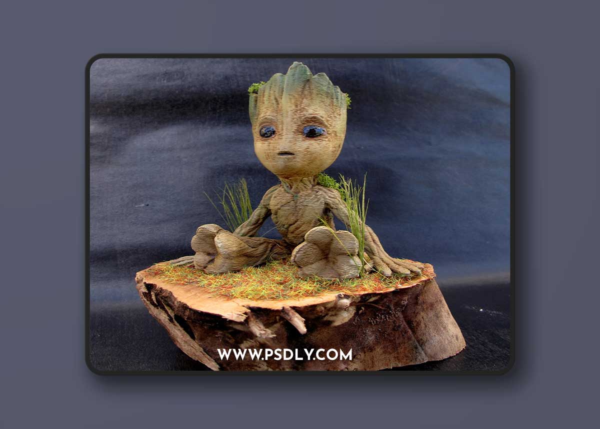 Baby Groot – 3D Print Model
