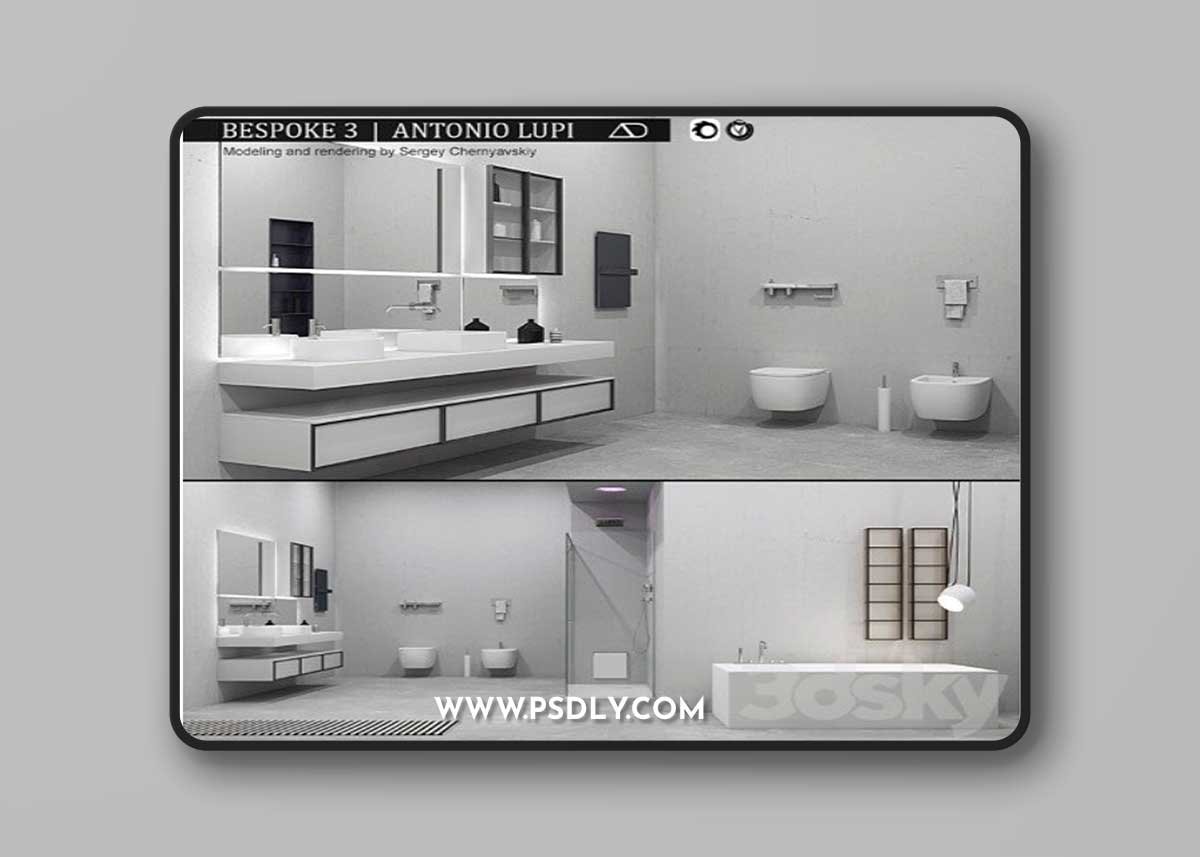 Bathroom furniture set Bespoke 3
