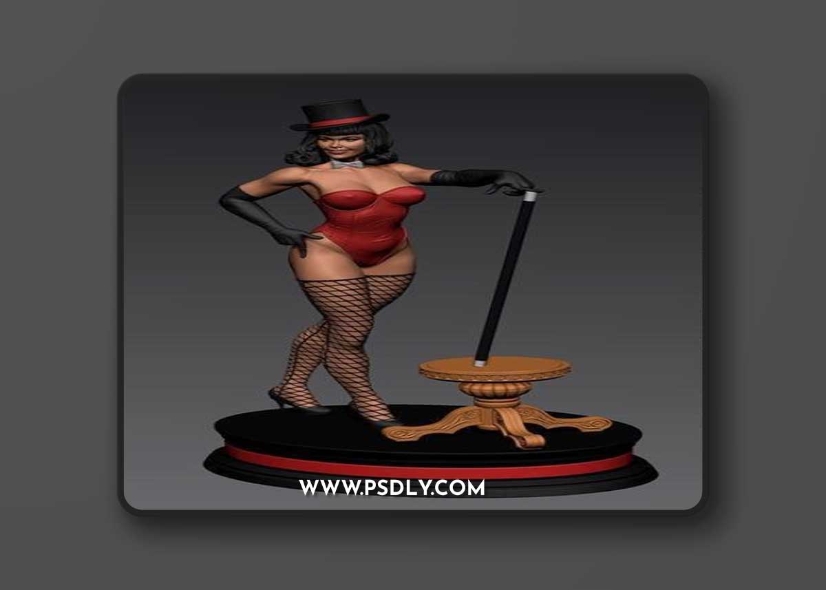 Bettie Page – 3D Print Model