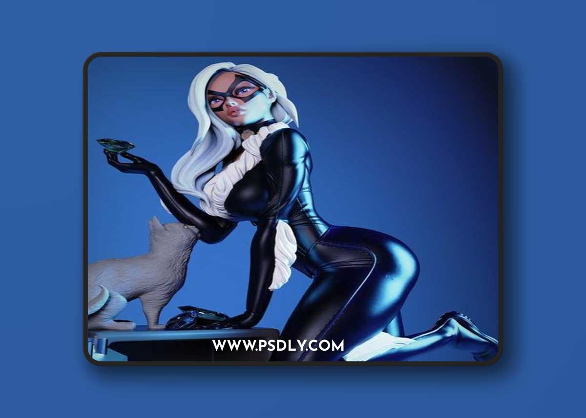 Black Cat – 3D Print Model