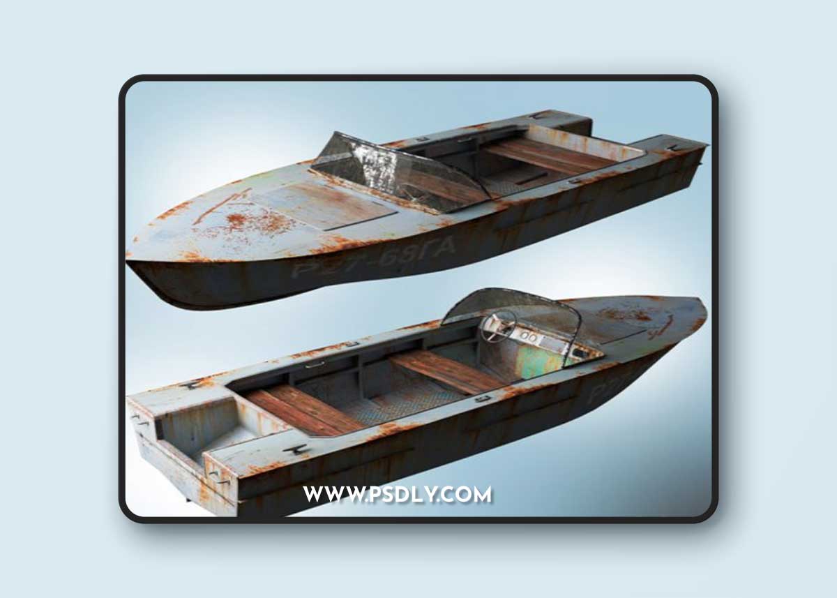 Boat 3d model