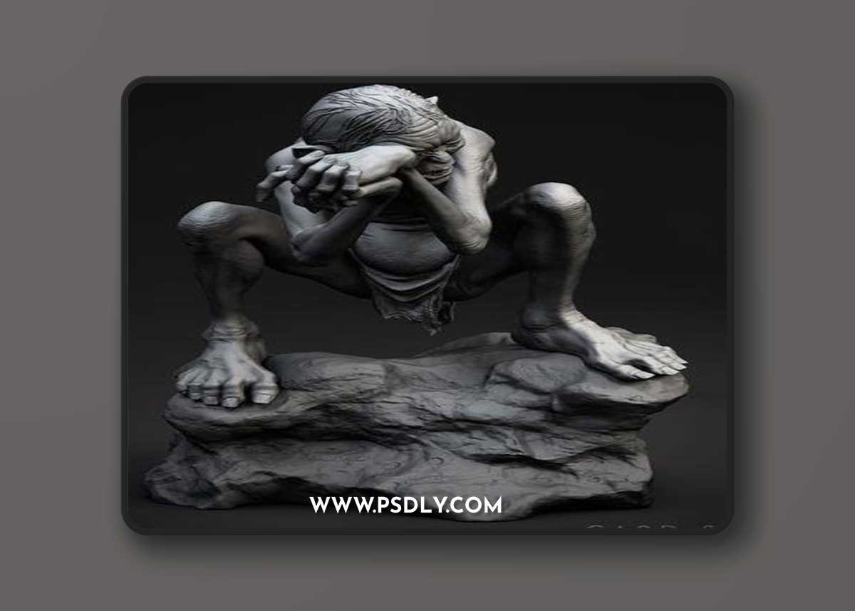Ca 3d Studios - Gollum – 3D Print Model