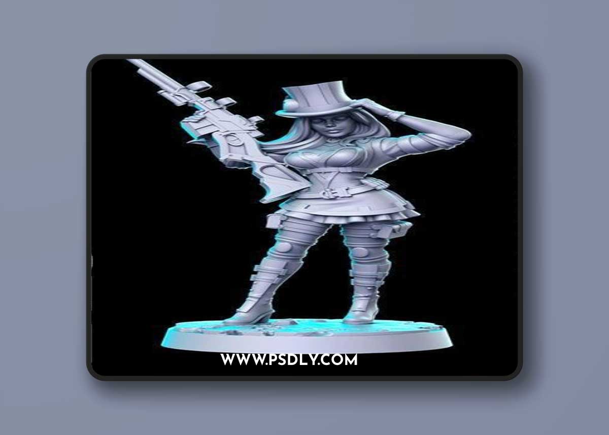 Caitlyn Kiramman From Arcane – 3D Print Model