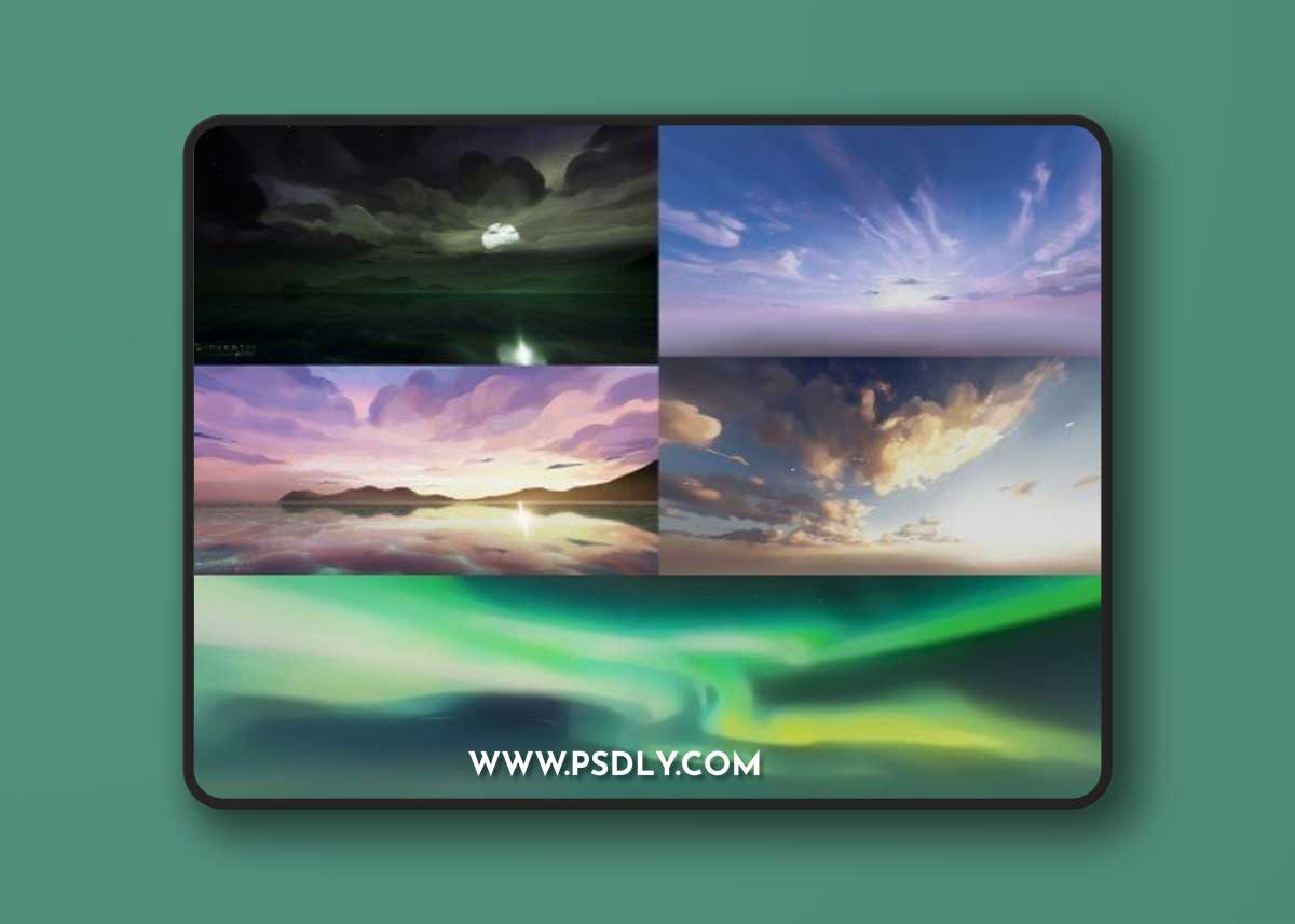 Cartoon & Stylized HDRI sky