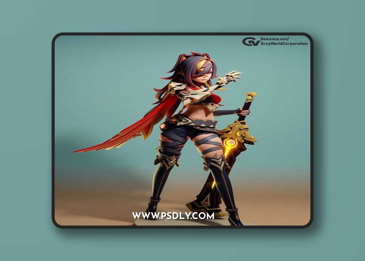 Dehya – 3D Print Model