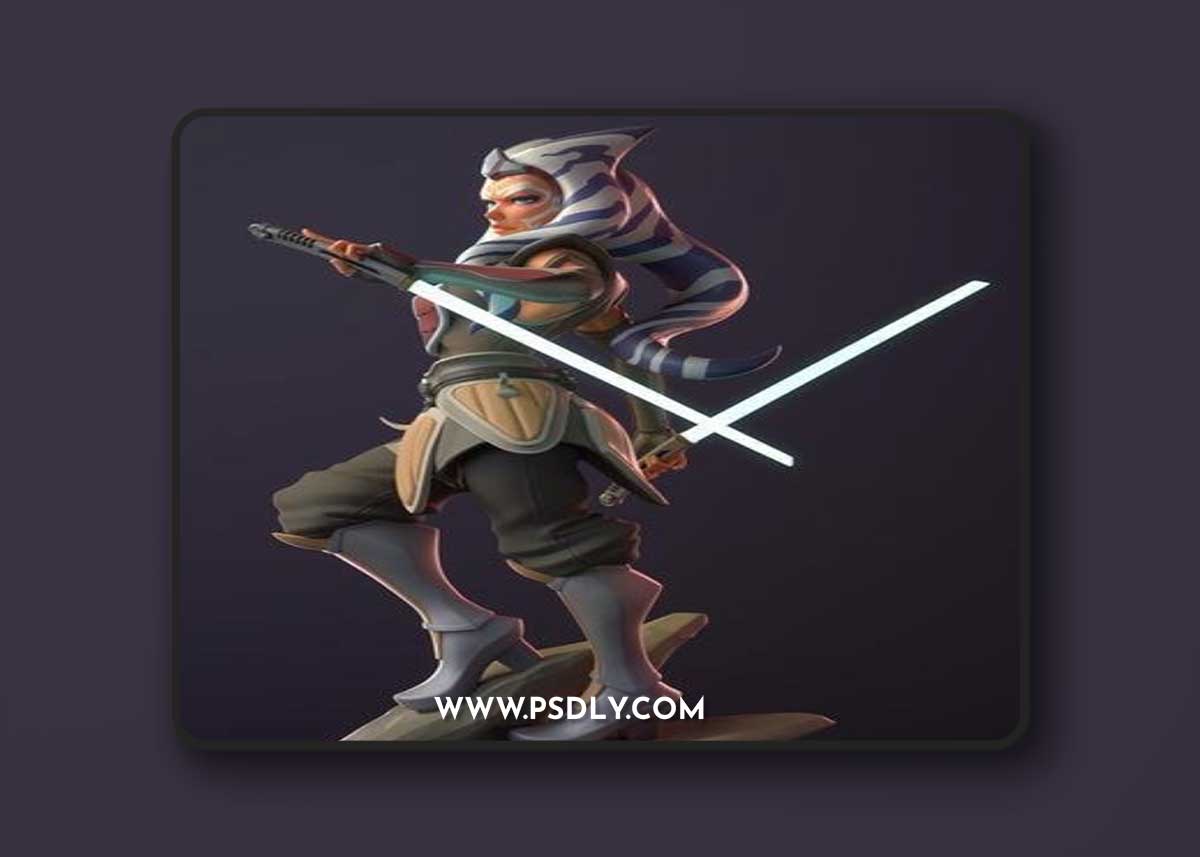 Dinamuuu 3D - Ahsoka Tano – 3D Print Model