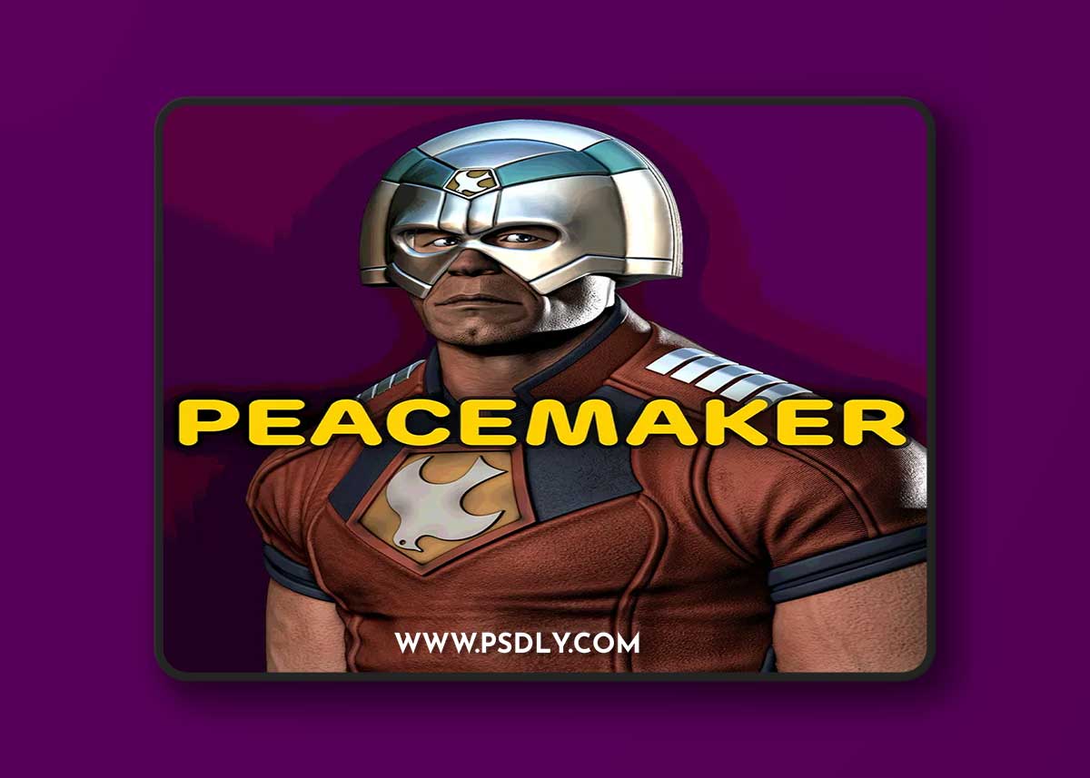 Eastman - Peacemaker Bust – 3D Print Model