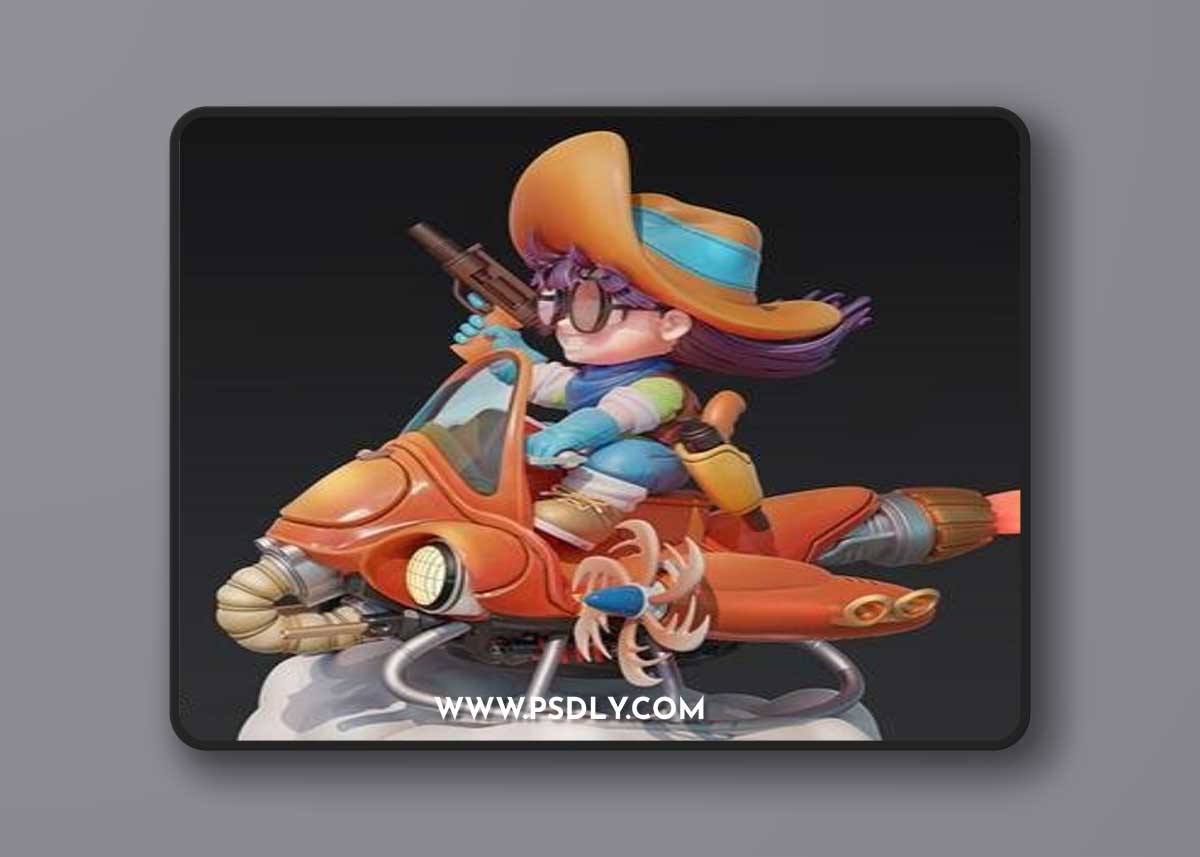 Eddy Workshop - Arale – 3D Print Model