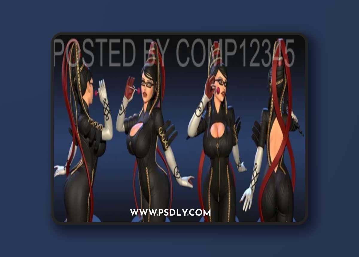 Elvira full figure - Texelion – 3D Print Model