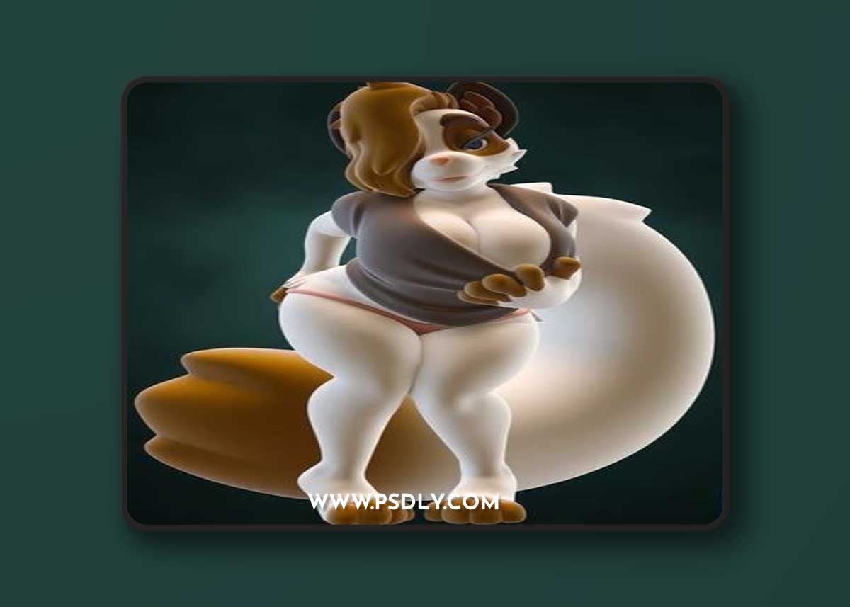 Feline Fine – 3D Print Model