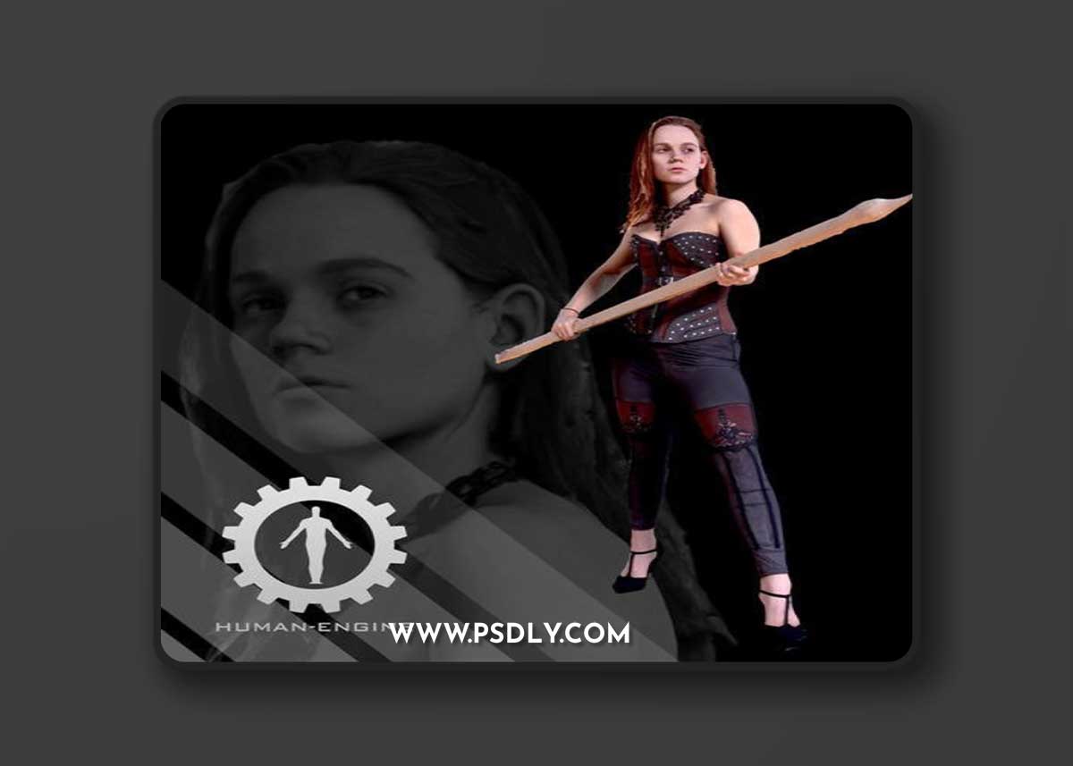 Female Scan - Helga 001
