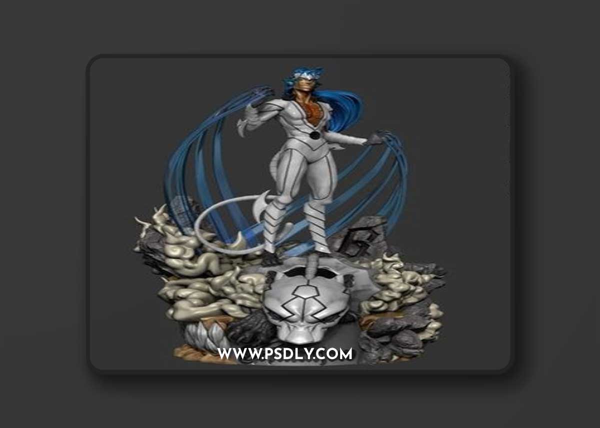 Grimmjow diorama – 3D Print Model
