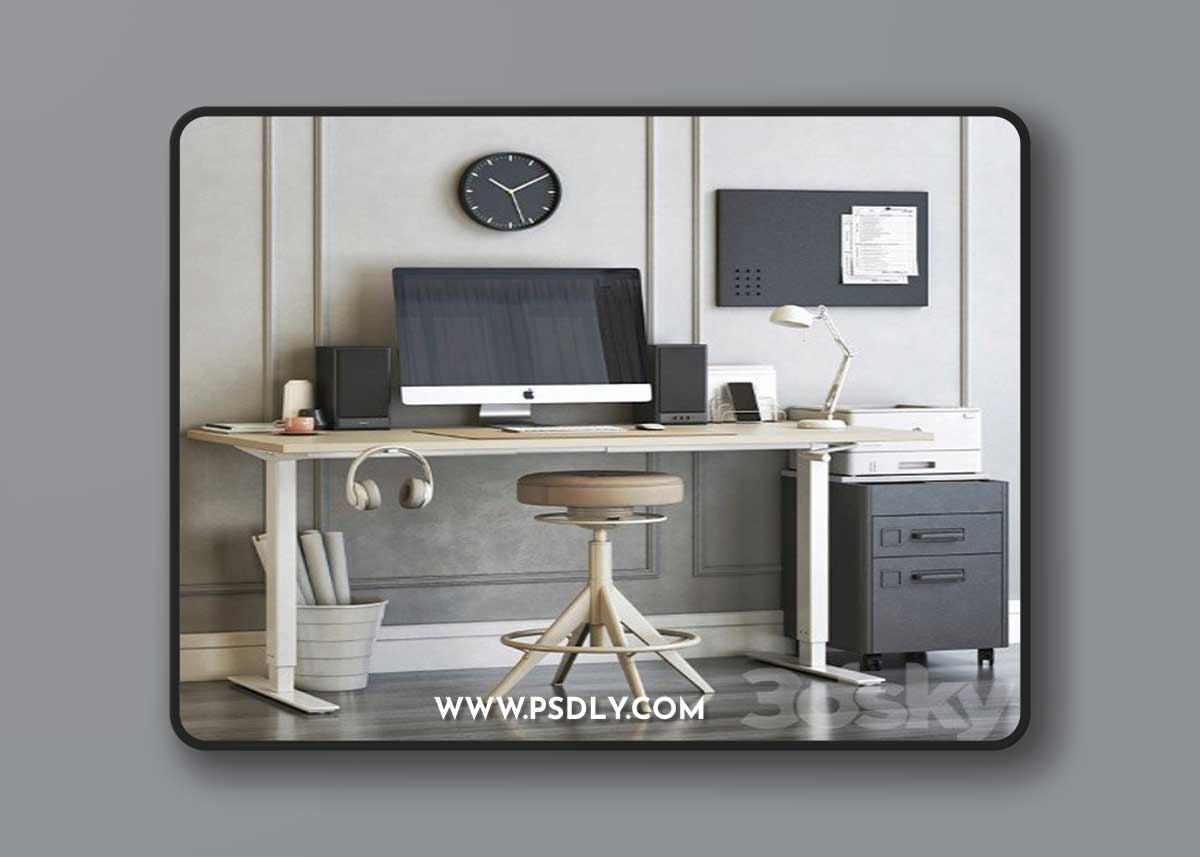 IKEA SKARSTA home and office workplace