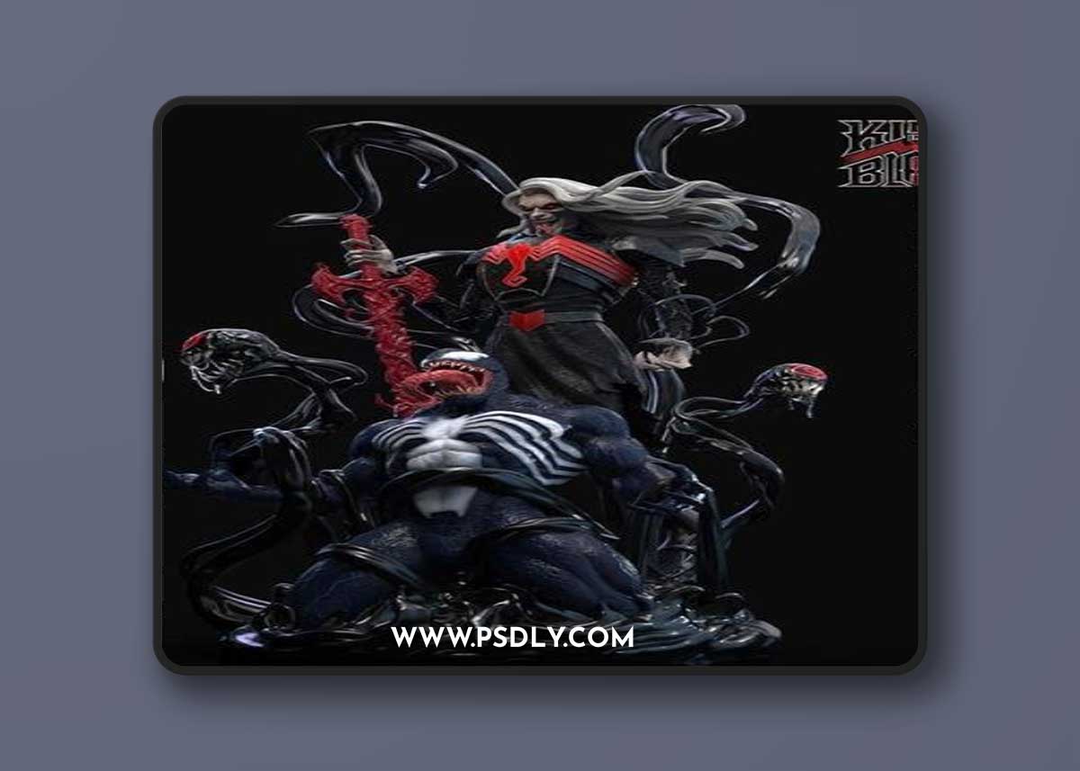 Knull vs Venom – 3D Print Model