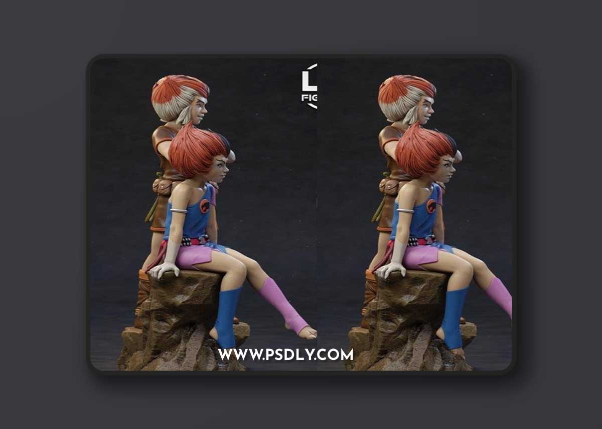 L.A. Figures - Willy Kit Willy Kat – 3D Print Model