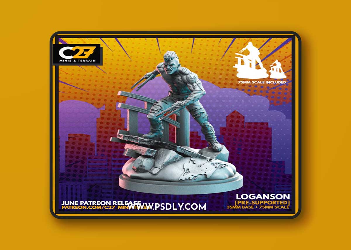 Loganson Daken – 3D Print Model