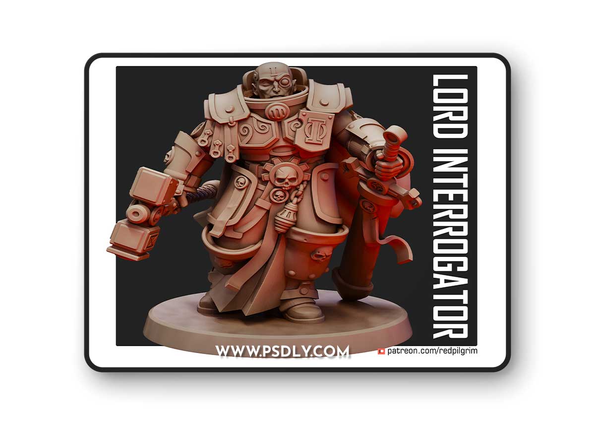 Lord - Interrogator – 3D Print Model