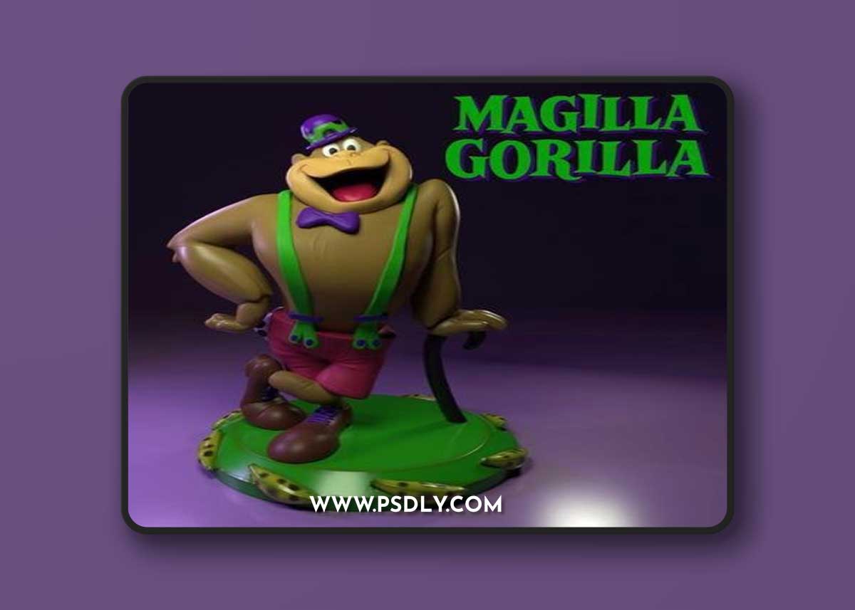 Magilla Gorilla – 3D Print Model