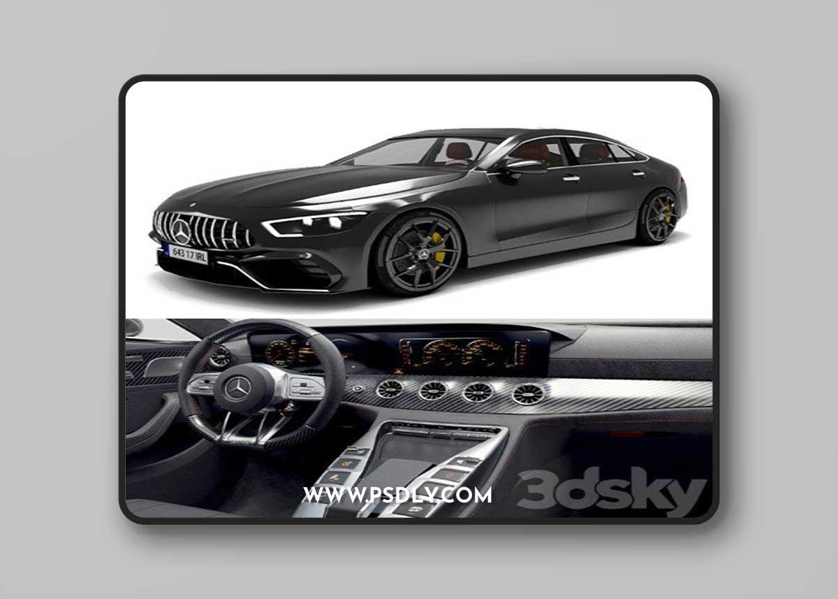 Mercedes Benz Amg Gt 63 s 3D Model