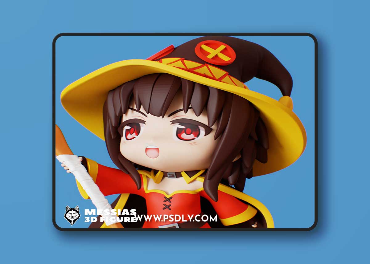 Messias - Chibi Megumin – 3D Print Model