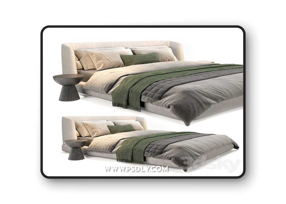 Misura Emme Virgin Bed 3D Model