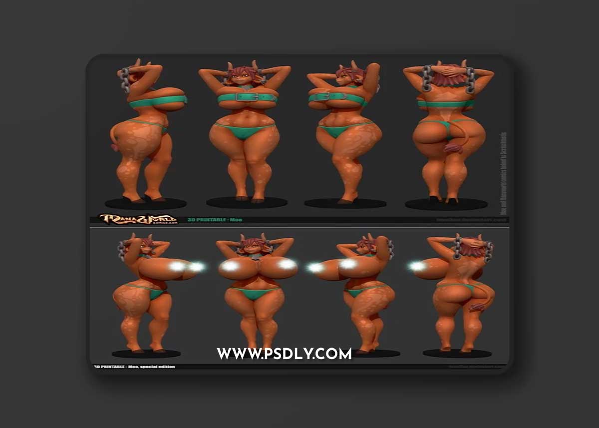 Moo - Texelion – 3D Print Model