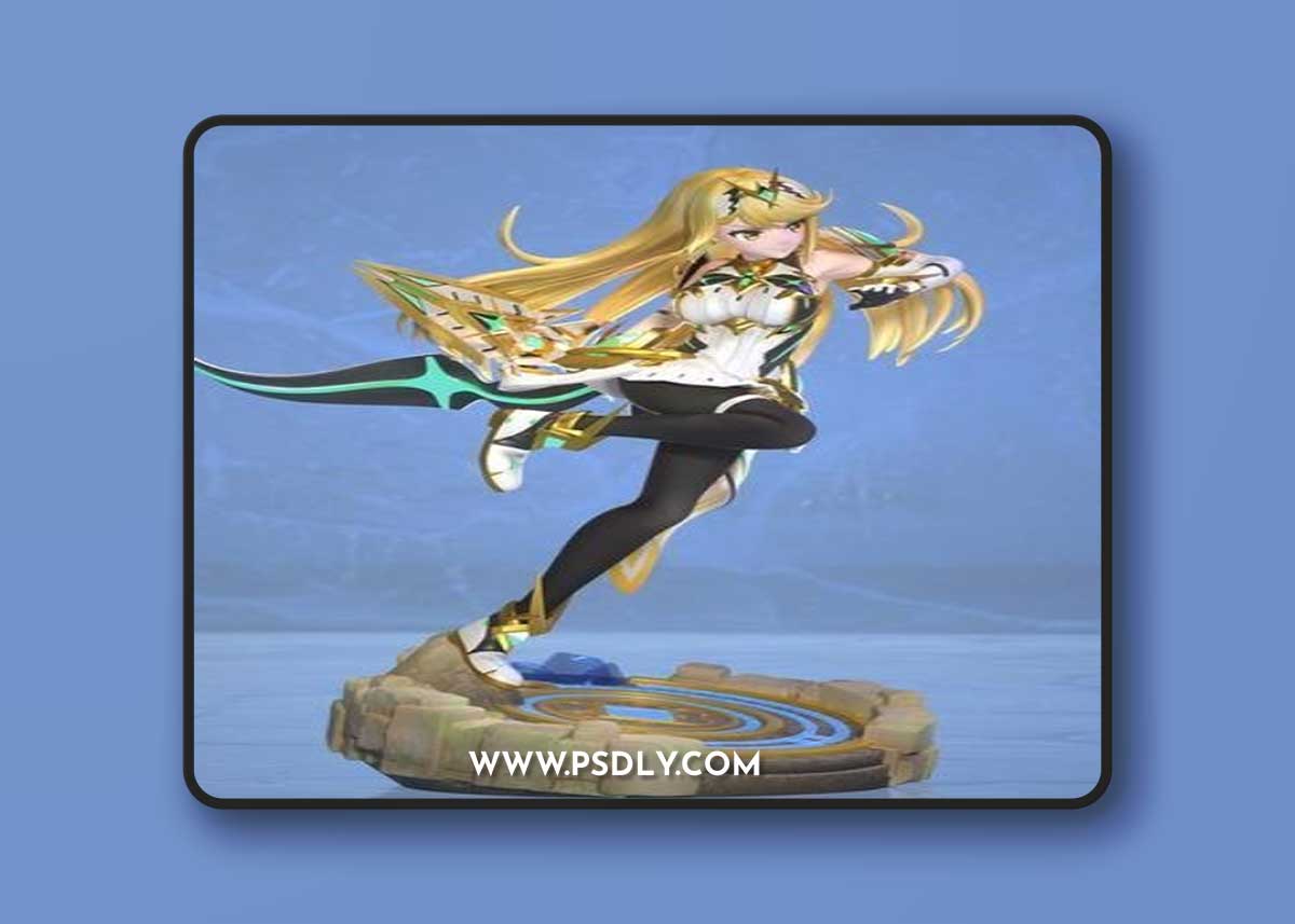 Mythra (XenoBlade 2) – 3D Print Model