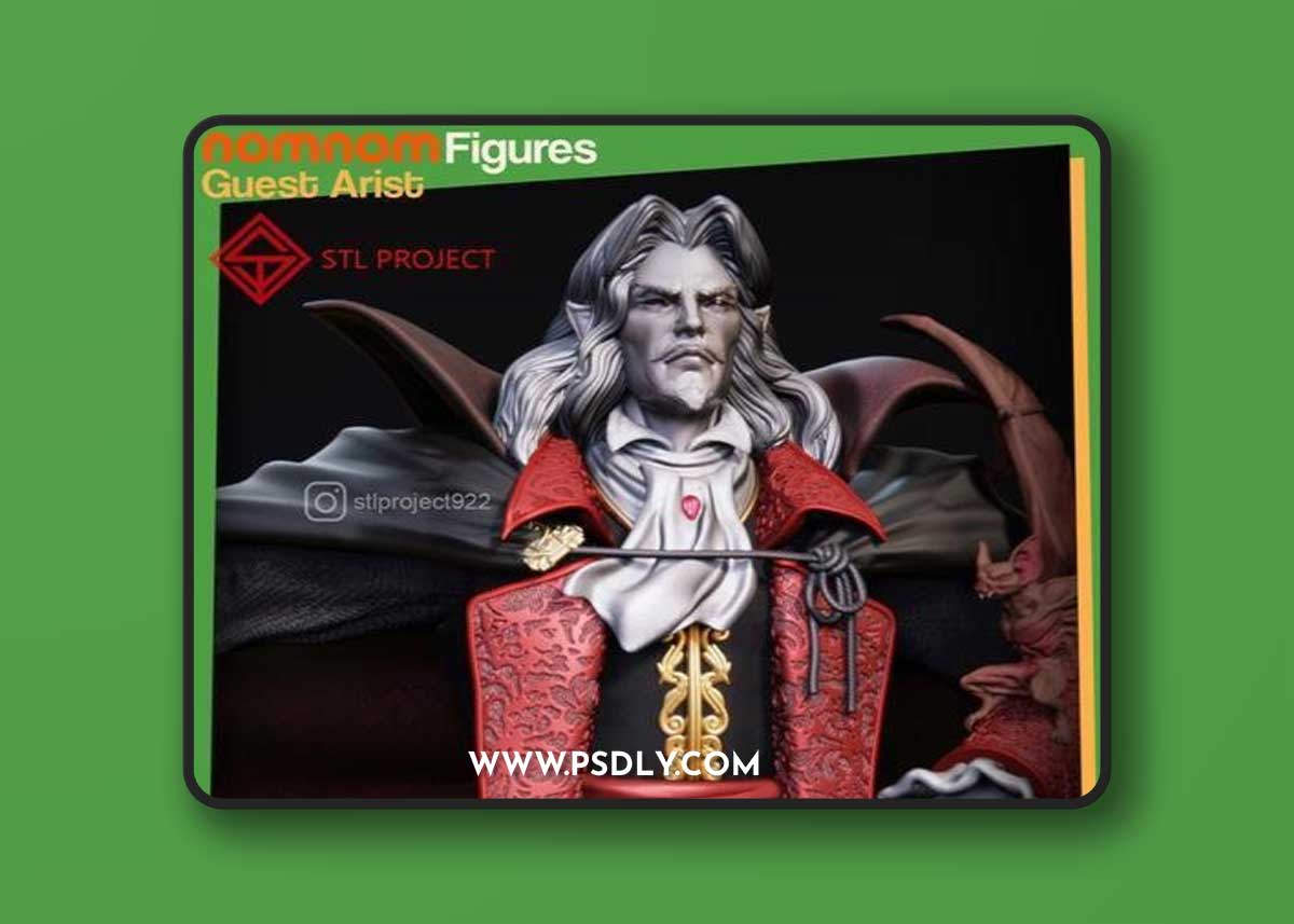 Nomnom Figures - Dracula – 3D Print Model